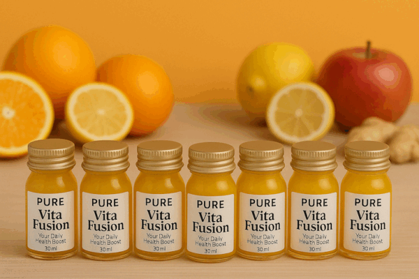 VitaFusion – Your Daily Health Boost [7x 30ml bottles] - Image 2