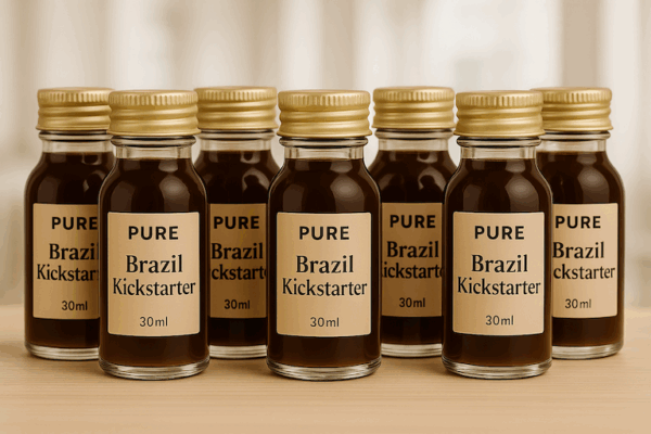 Brazil Kickstarter – Cold Brewed Coffee [7x 30ml bottles] - Image 2